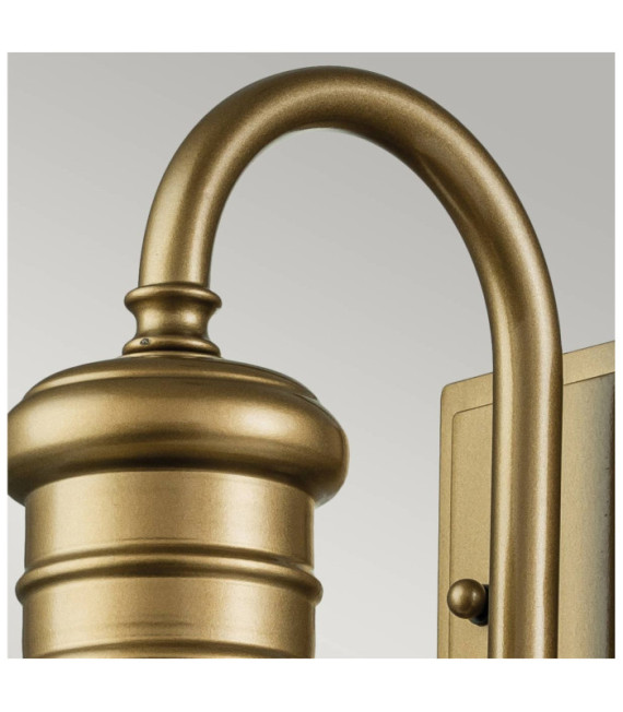 Applique da esterno Redding Vetro, Alluminio Verniciato bronzo invecchiato