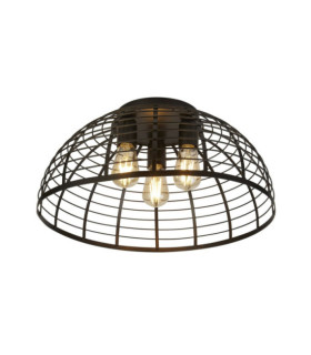 Vision ceiling light Mild steel Matt black