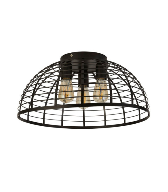 Vision ceiling light Mild steel Matt black