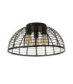 Plafonnier Vision Acier doux Noir mat