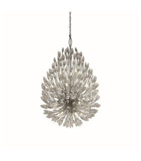 Suspension Peacock Acier doux Chrome, clair