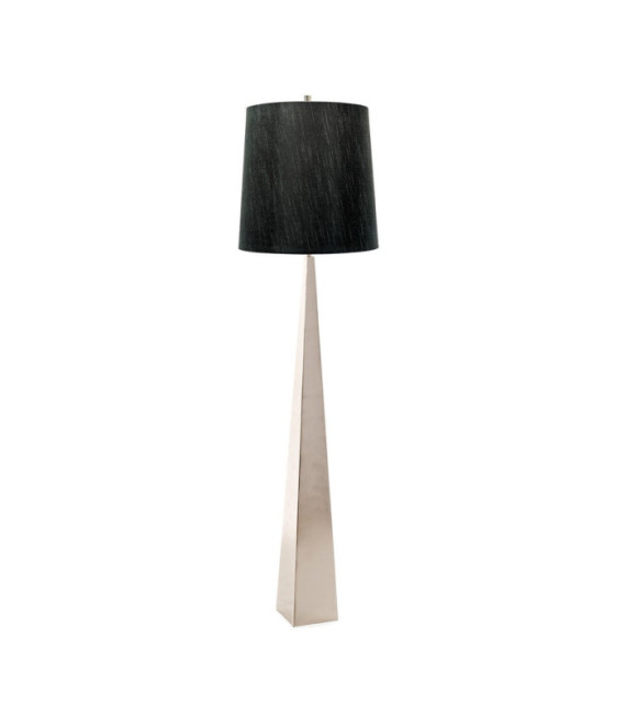 Lampadaire Ascent Acier Nickel poli