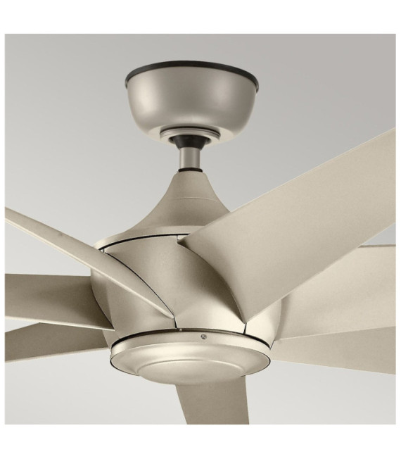 Ventilatore in ABS Lehr Argento satinato antico