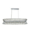 Uptown pendant light Mild steel, Clear glass, chrome