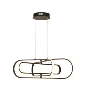 Clip LED pendant light Mild steel White, matt black