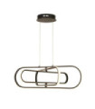 Clip LED pendant light Mild steel White, matt black