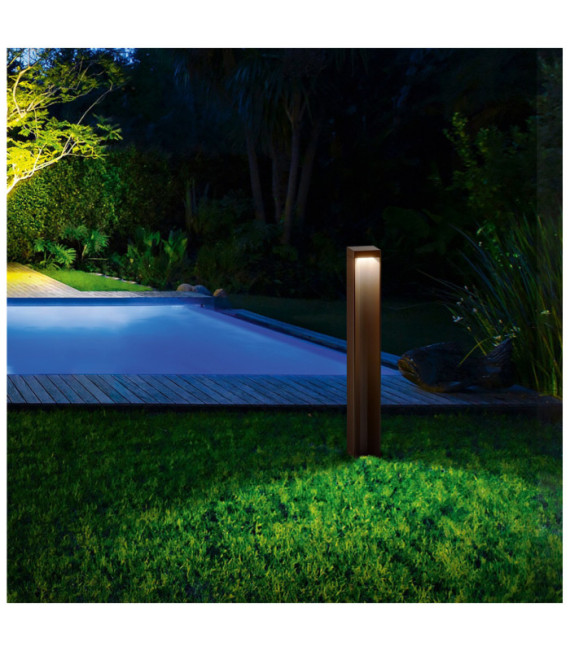 Lampe sur pied extérieur KURT Métal Café