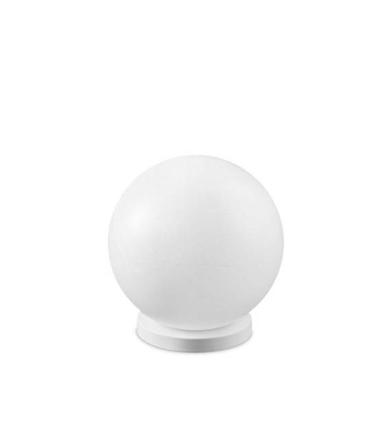 Portable floor lamp Carta Plastic White
