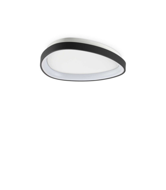 Gemini LED Ceiling Light Metal, Black Plastic