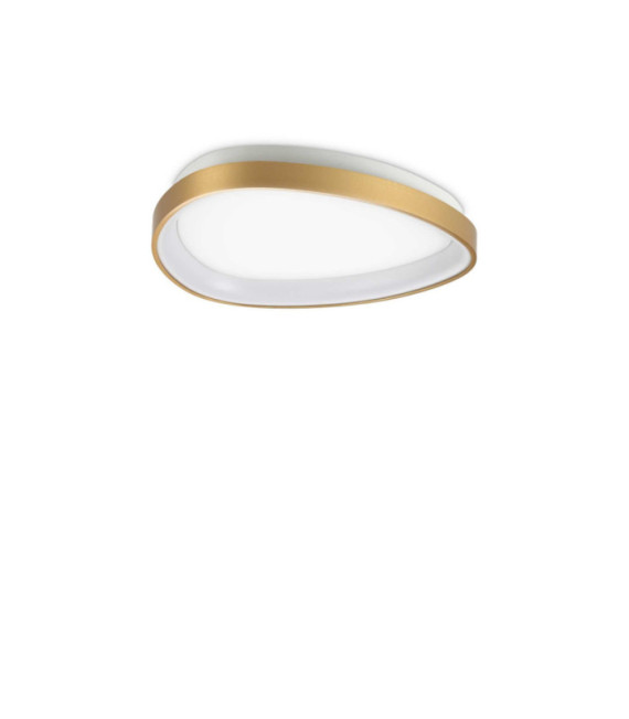 Plafonnier LED Gemini Métal,Plastique Laiton