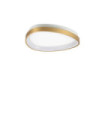 Plafonnier LED Gemini Métal,Plastique Laiton