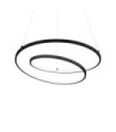 Suspension LED OZ Métal,Plastique Noir