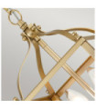 Kichler pendant light Steel Painted natural brass