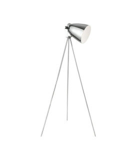 Lampadaire Study Acier doux Chrome