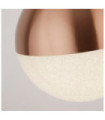 Suspension Marbles Acier doux Cuivre, Noir
