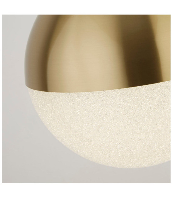Suspension Marbles Acier doux Clair, Or