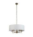 Suspension Knightsbridge Acier doux Laiton Antique