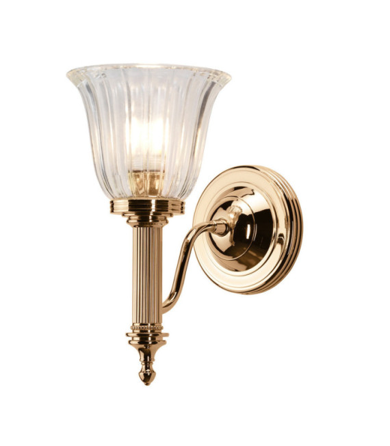 Carroll aplique Vidrio, Aluminio Oro rosa