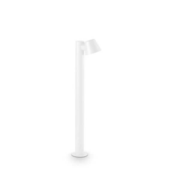 Gartenpoller Gasmetall, weißes Aluminium