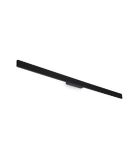 Aplique de exterior Linea Metal, Aluminio negro