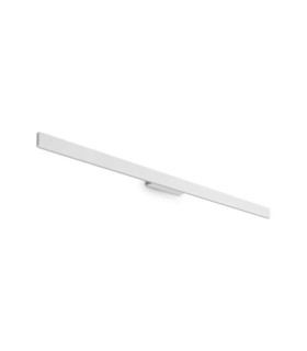 Aplique de exterior Linea Metal, Aluminio blanco