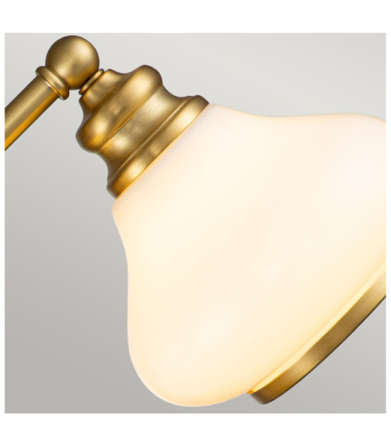 Lampada da parete Hinkley Vetro, Acciaio Ottone spazzolato
