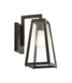 Kichler Outdoor Wall Light Glass, Aluminum Rubbed Bronze