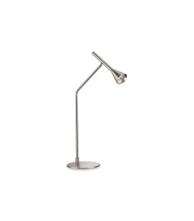LED-Tischleuchte DIESIS Glas, Metall Nickel