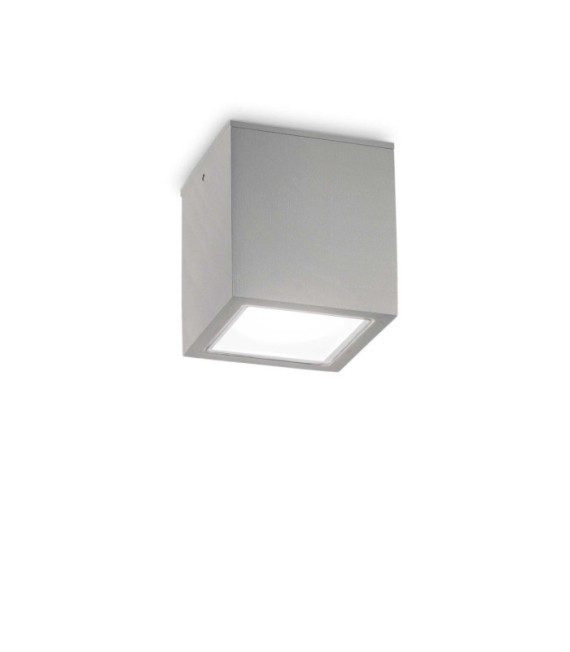 Plafonnier Techo Métal,Aluminium Gris
