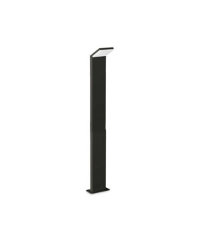Garden bollard Metal Style, Black Aluminum