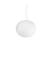 Cotton Pendant Light Metal, White Aluminum