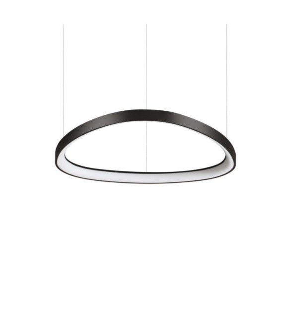 Gemini LED Pendant Light Metal, Black Plastic