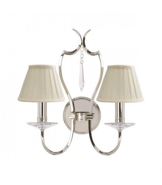 Lampada da parete Pimlico, bronzo scuro, 2 lampadine