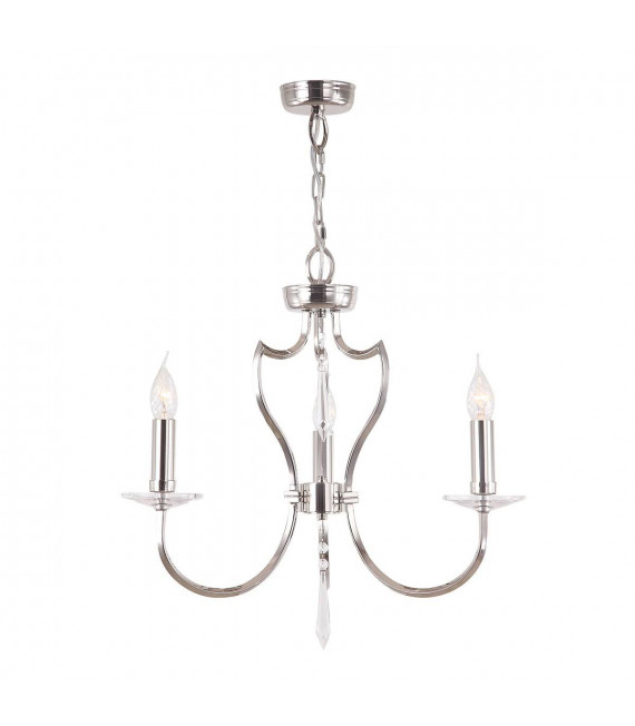 Lámpara colgante Pimlico, bronce oscuro, 3 bombillas