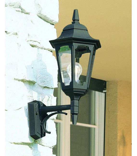 Lampada da parete Parish, nera