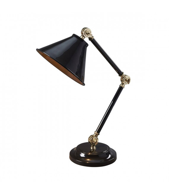 Provence Element Lampe, Anthrazit / Antik Messing