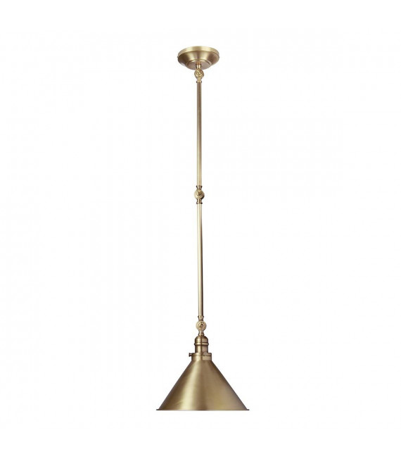 Lampada a sospensione Provence, ottone antico