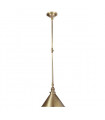 plafonnier ventilateur vintage 2 ampoules e27 max 60w brun patiné