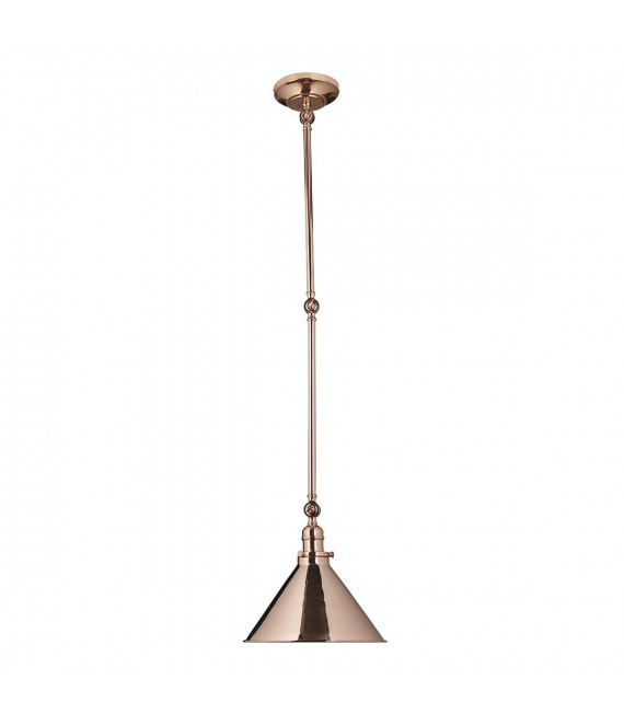 Lampada a sospensione flessibile Provenza, ottone antico