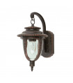 Applique New England, bronze et verre