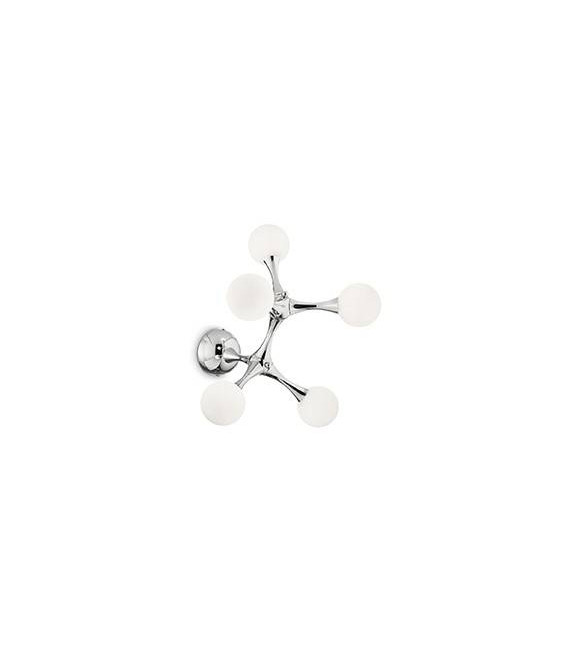 Plafón blanco NODINO 5 bombillas