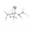 Plafonnier Blanc NODINO 9 ampoules