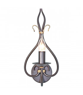 plafonnier ventilateur vintage 2 ampoules e27 max 60w brun patiné