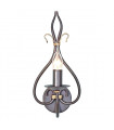plafonnier ventilateur vintage 2 ampoules e27 max 60w brun patiné