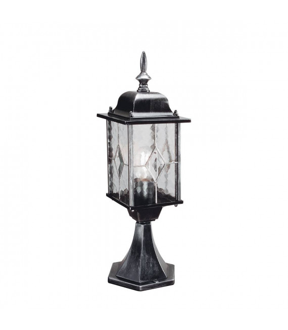 Lampada da parete Wexford, nero / argento