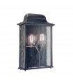 plafonnier ventilateur vintage 2 ampoules e27 max 60w brun patiné