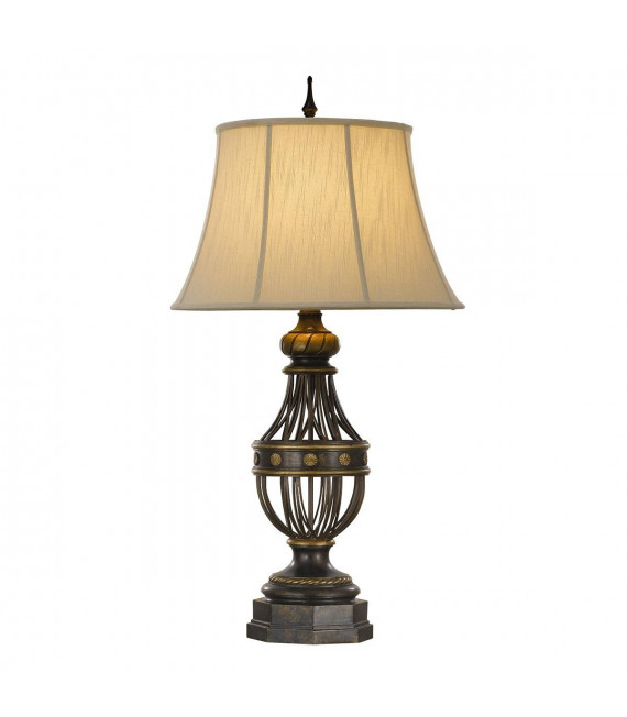 Ansari Lampe, Marmor, mit Lampenschirm