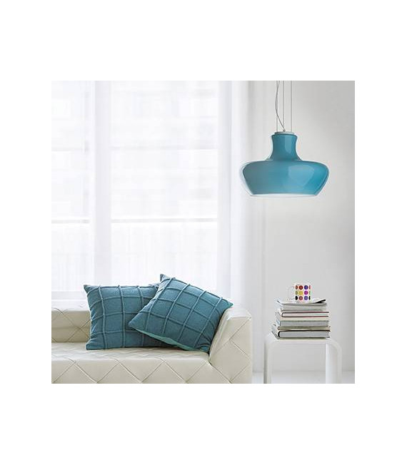 Lampada a sospensione ALADINO blu 1