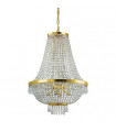 Suspension Chromée CAESAR 12 ampoules