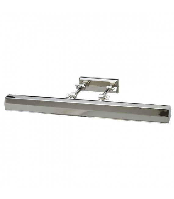 Chawton Wandleuchte für polierte Nickelbilder, 65,2 cm, 4 Lichter